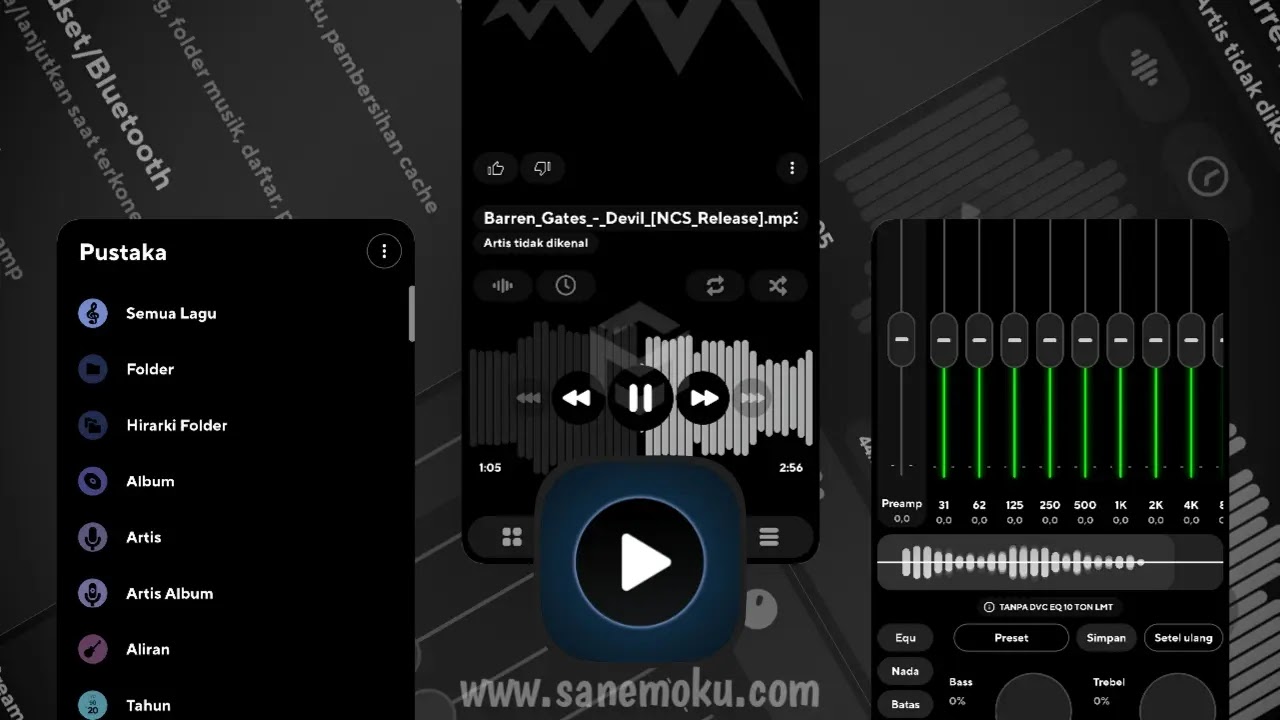 Download Poweramp Pro Mod Sanemoku